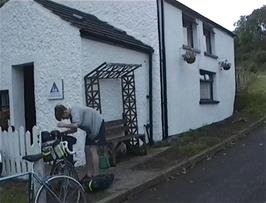 The annexe to Ystradfellte youth hostel, on the other side of the road, where our second dorm was located